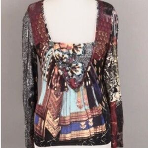 Save The Queen Printed Top